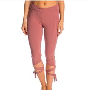 FREE PEOPLE Leggings with wrap ties